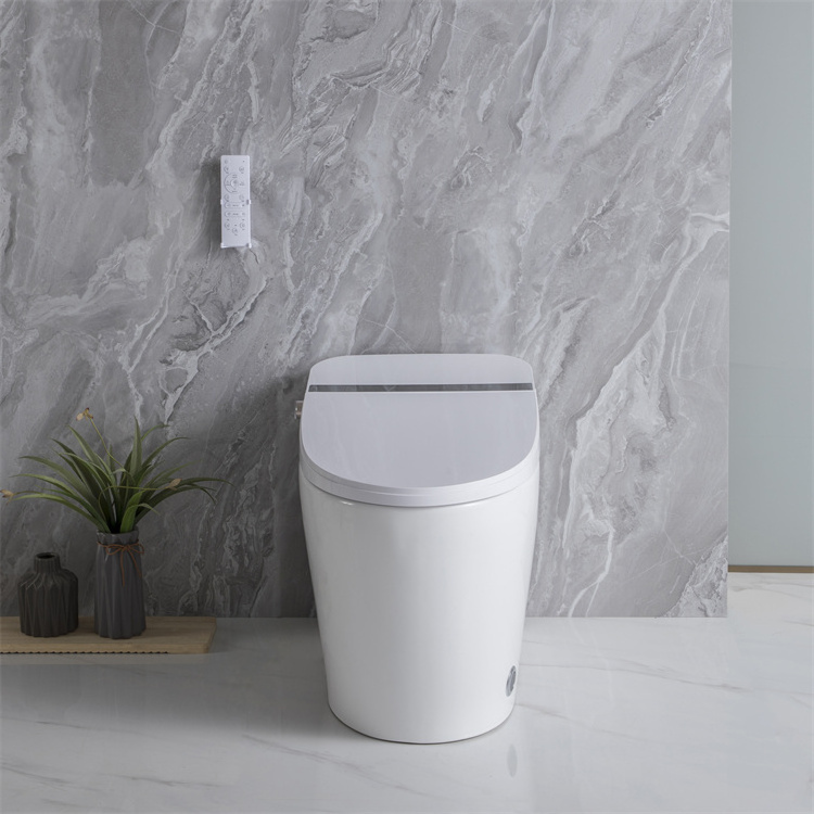 Ovs Ce Europe Unique Ceramic Toilet Commode Automatic Floor Mounted Smart Intelligent Wc Toilet