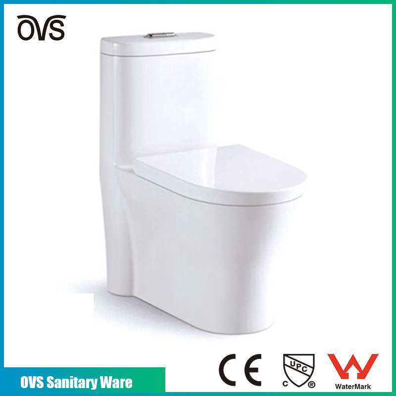 Toilet Bowl  American Cheap UPC One Piece Ceramic Power Flush Toilet