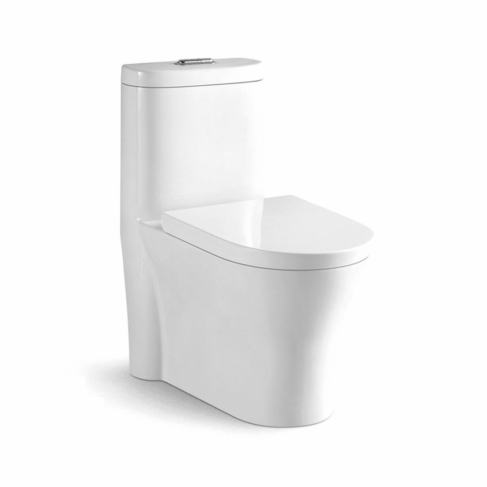 Toilet Bowl  American Cheap UPC One Piece Ceramic Power Flush Toilet