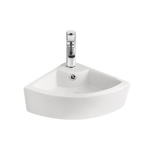 made in china cheap wall hung wash basin price triangle wash sinks