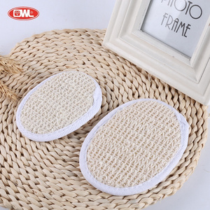 wholesale Natural hotel disposable bath loofah