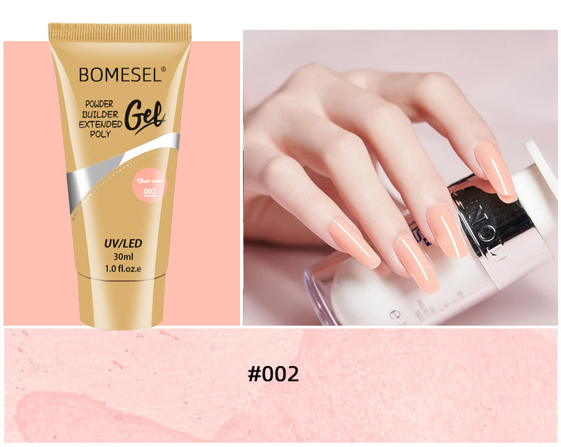 Wholesale 15ML 30ML High quality gel nail art polish UV gel extend gel quick extension Phototherapy Glue