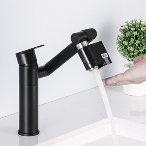 Infrared Automatic Water Saver Tap Anti-overflow Kitchen Bathroom Inductive Touchless Freestanding Sensor Faucet