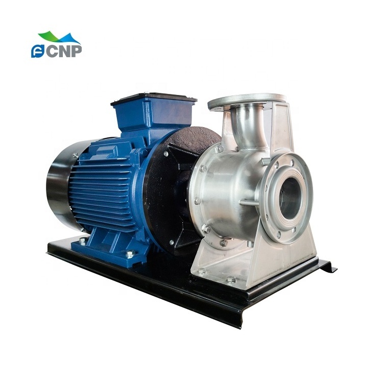 3-18.5KW 380v/220V 4~25HP CNP Brand Pump Booster 50HZ Horizontal Stainless Steel Centrifugal Water Pump