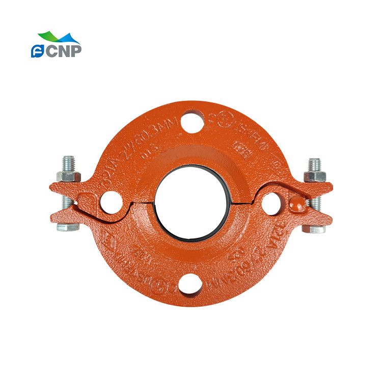 Wholesale Stainless Steel Ductile Iron Flange Grooved Pipe Fittings Flange