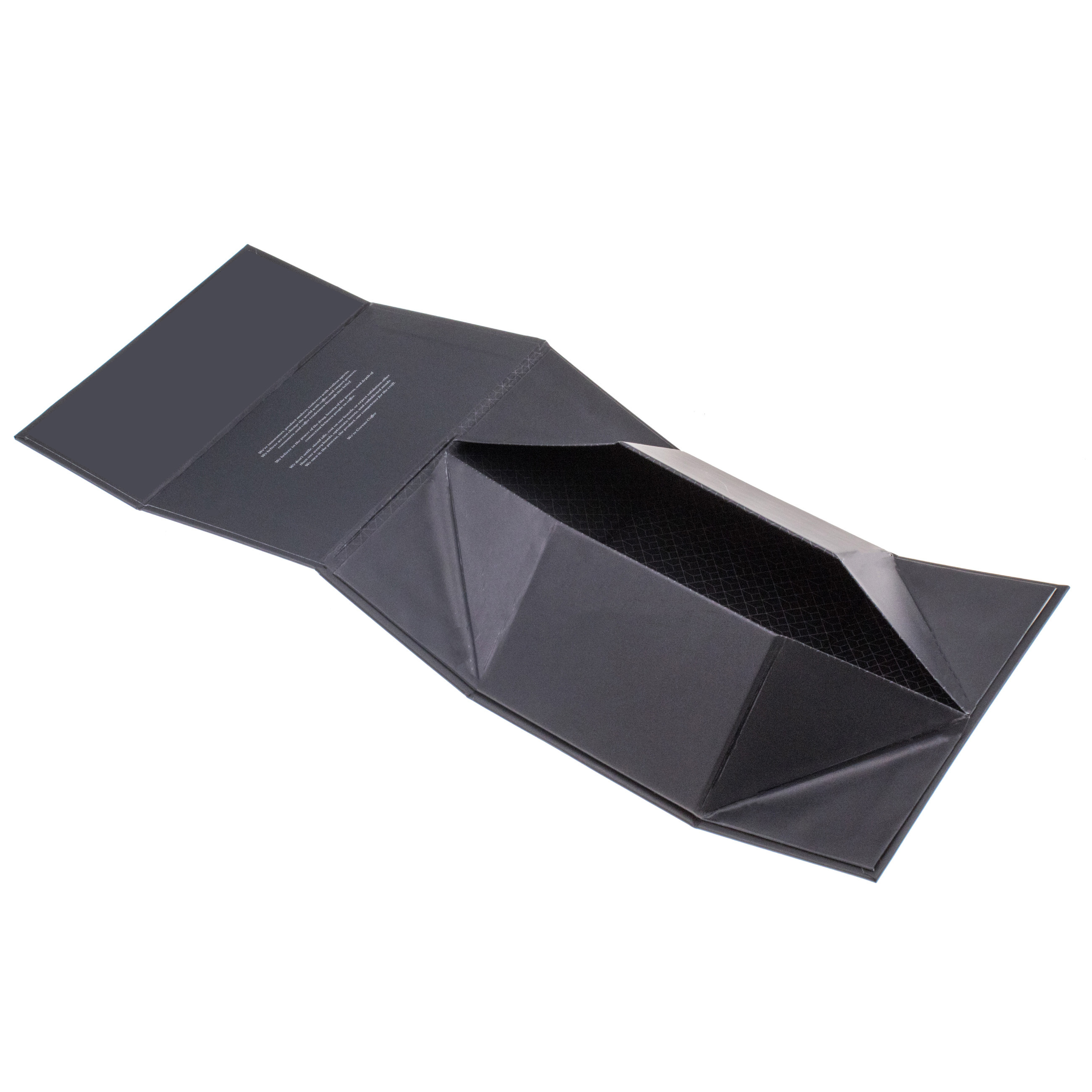 Custom Printed Cardboard Matte Black Boxes Plain Gift Jewelry Magnet Packaging Magnetic Flip Paper Folding Gift Box Rigid Boxes