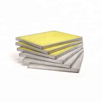 Padeen Silk Screen Printing Aluminum Stencil White/Yellow Color Mesh Screen Printing Frames For Screen Printer Machine