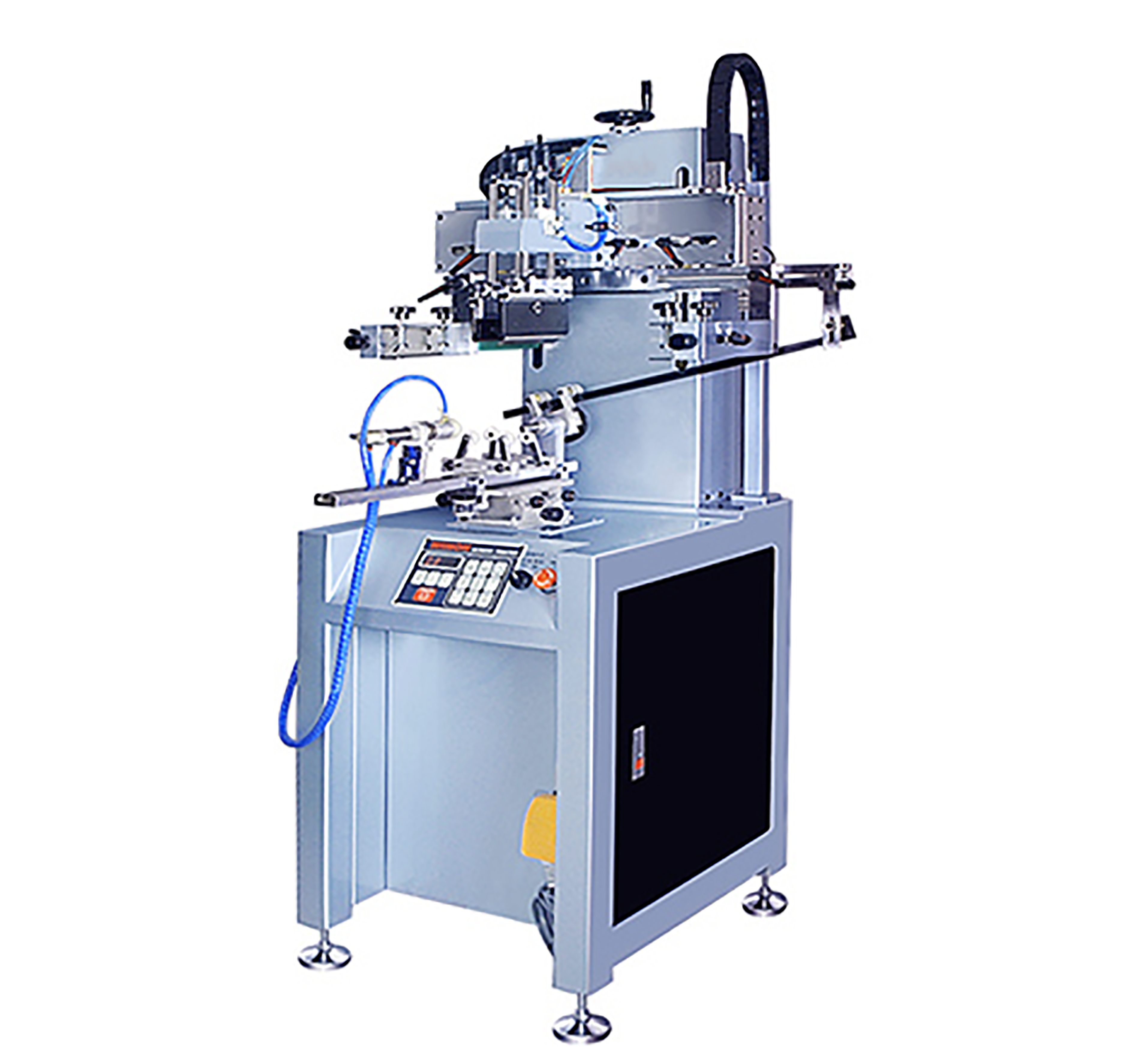 Factory Direct Sale Curved Screen Printing Machine Bottle Cup Cloth Flat Screen Printing Machine  For Round Screen Printer