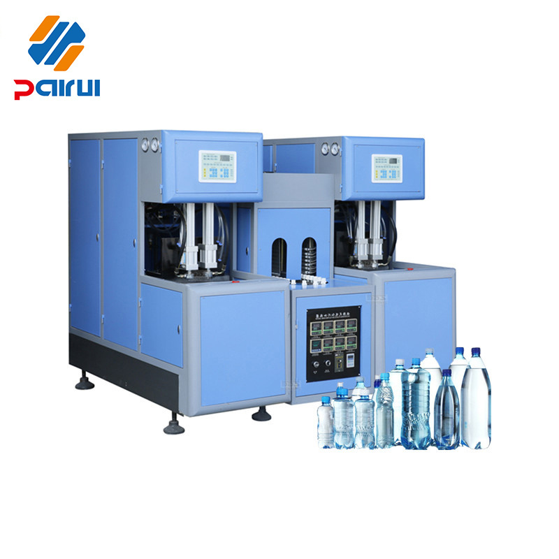 PET Bottle Blowing Machine/Semi-Automatic 2 Cavity Blowing PET Plastic Bottle Making Blowing Machine