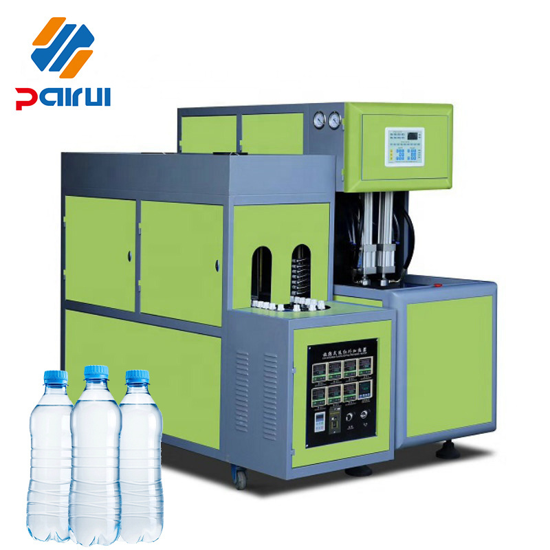 PET Bottle Blowing Machine/Semi-Automatic 2 Cavity Blowing PET Plastic Bottle Making Blowing Machine