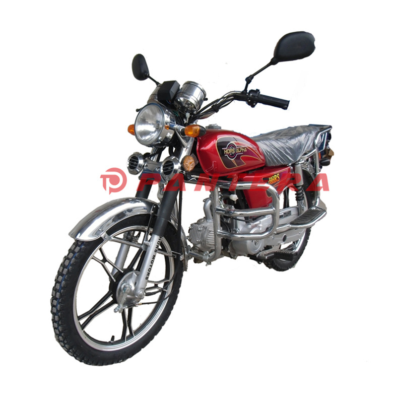 Mini Gasoline Alpha Street Motorcycle Moped with 50cc 70cc Engine