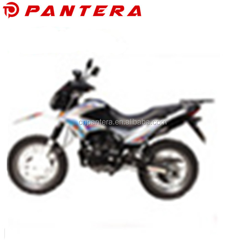 Supermoto For Africa Market Dirt Bike 250cc Gas Moped With Pedals