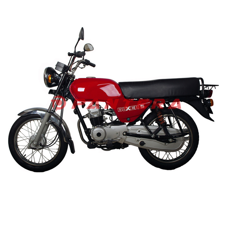 Bajaj New Model Motor Cycle 100cc Boxer Motorcycle Myanmar With Spokes