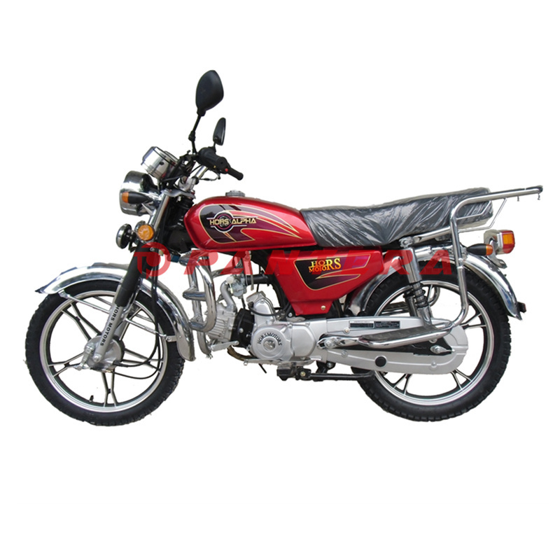 Mini Gasoline Alpha Street Motorcycle Moped with 50cc 70cc Engine