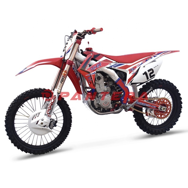 Aluminum Alloy Frame 4 Stroke 450cc Water Cooled Adult Dirt Bike