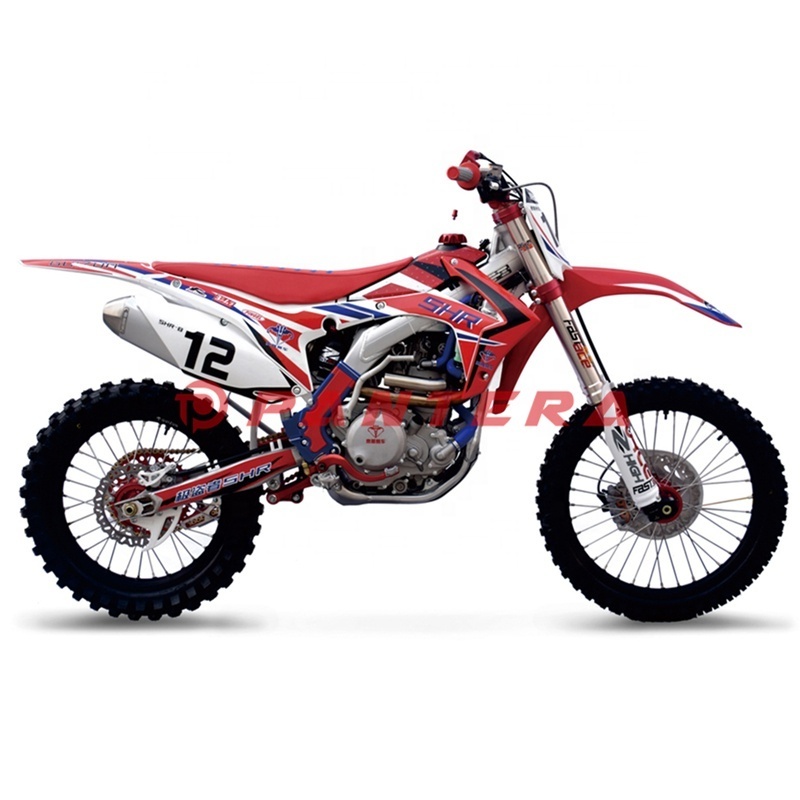 Aluminum Alloy Frame 4 Stroke 450cc Water Cooled Adult Dirt Bike