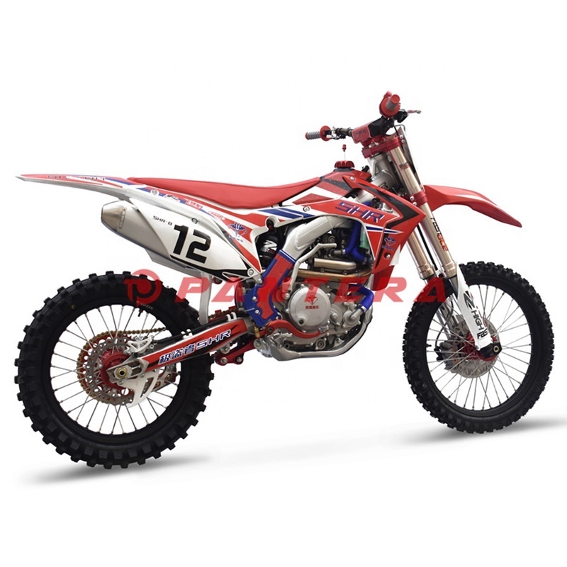 Aluminum Alloy Frame 4 Stroke 450cc Water Cooled Adult Dirt Bike