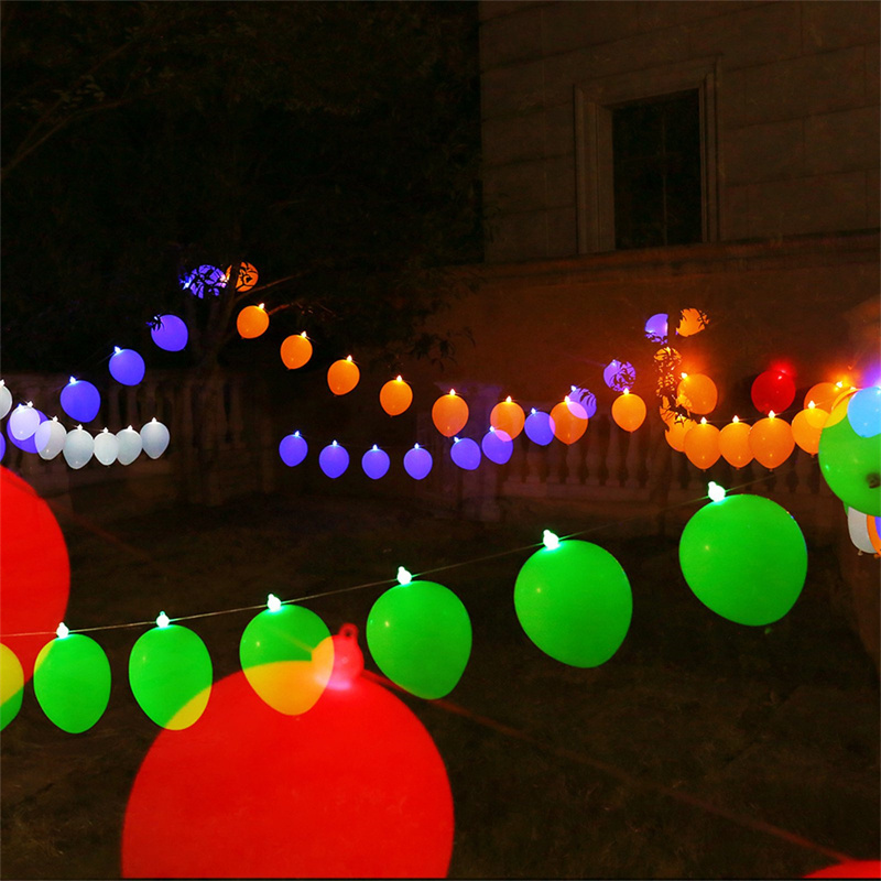 LED Light Up Remote Controller Led Balloons Latex Safe To Use Birthday Party Long Lasting Reliable Material LED Light