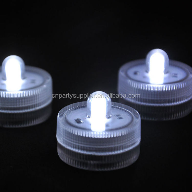 Small Lights For Wedding Submersible LED Small LED Candle Light Floating Tea Light Candles For Valentine Decoration