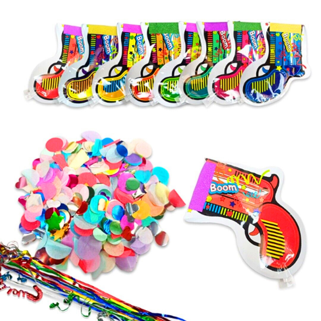 Factory Wholesale Funny Party Hand Cannon Wedding Atmosphere Decoration Confetti Fireworks Outdoor Handheld Confetti Cannon