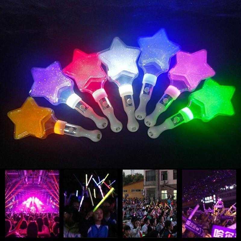 Glowing Light Stick Party Supplies Children Toy Kids Small Gift Colorful LED Luminous Glowing Stick Magic Children Gifts