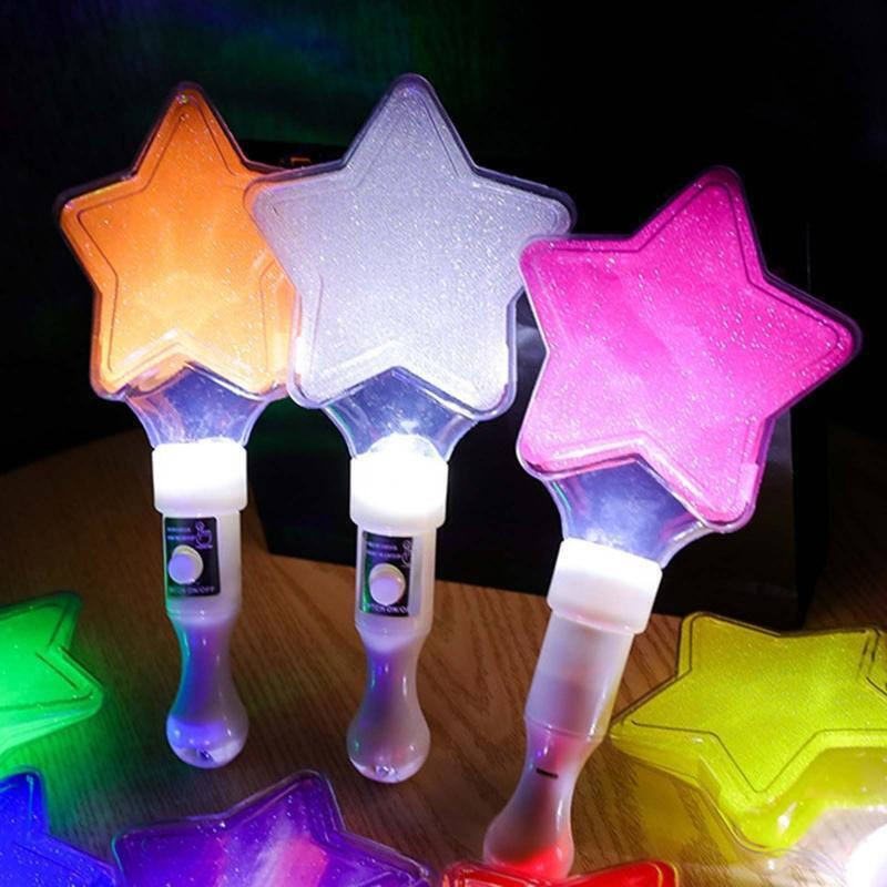 Glowing Light Stick Party Supplies Children Toy Kids Small Gift Colorful LED Luminous Glowing Stick Magic Children Gifts