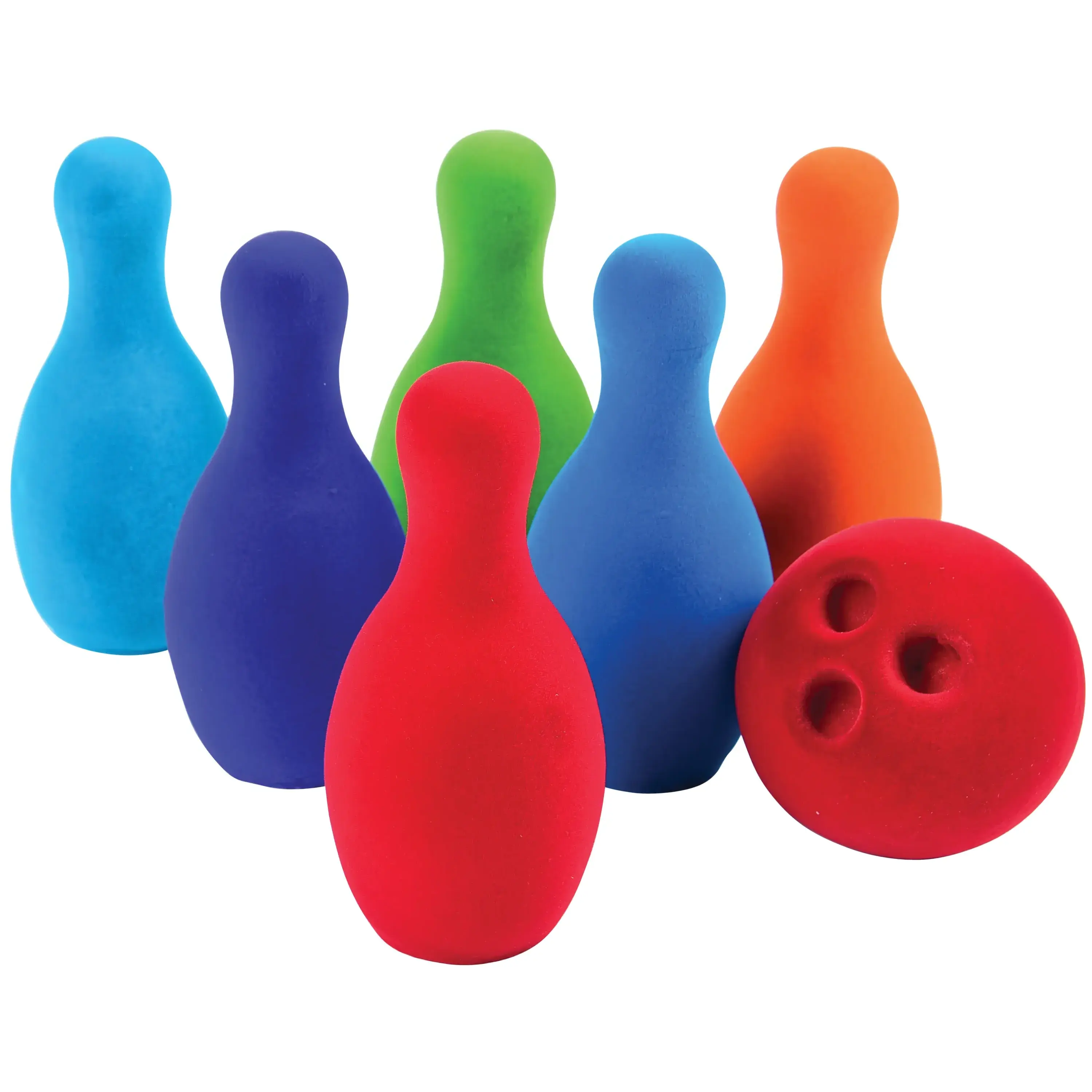 PD SPORT Safe eva Foam Bowling Game Toy PU Material Bowling Ball set For Kids