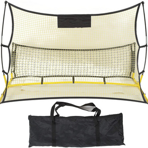 Customized Rebound Soccer Goal, Portable Soccer Goal with Rebounder, 2 in 1 Soccer Rebounder Net