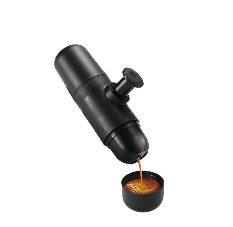 hot selling Hand press portable coffee machine espresso machine outdoor accompanying manual coffee cup Mini coffee pot