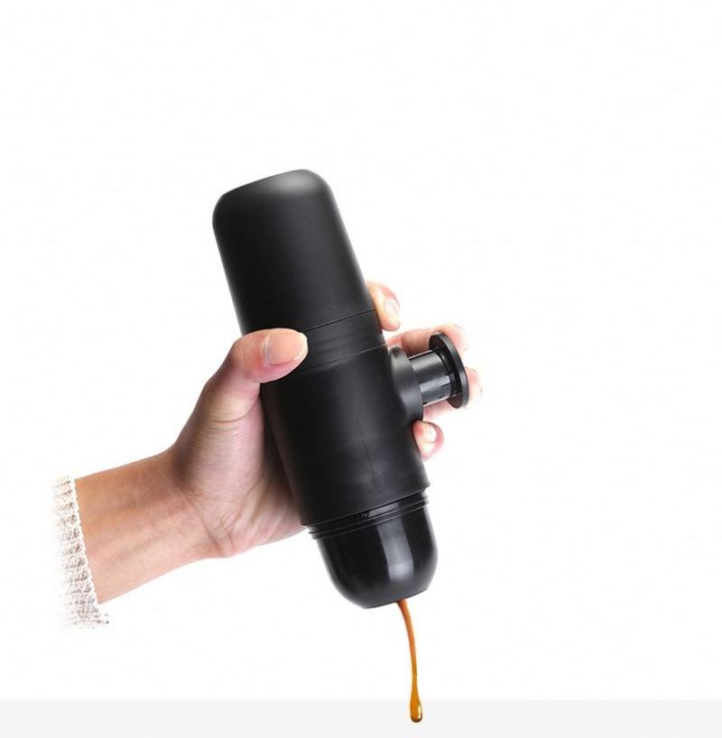 hot selling Hand press portable coffee machine espresso machine outdoor accompanying manual coffee cup Mini coffee pot