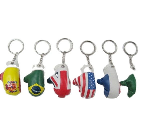 hot selling Spot boxing  key ring simulation mini small bag clothing key chain pendant fashion promotional gift custom logo