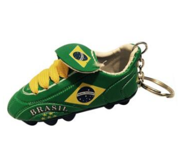 promotional gift mini soccer shoes key chains PVC football shoes key rings 3D shoes key chains custom logo