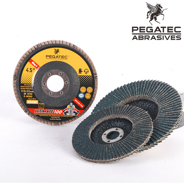 ULTIMATE 4.5 inch 115x22.23 VSM metal polishing carbon steel cutting grinding polishing flex sanding flap disc