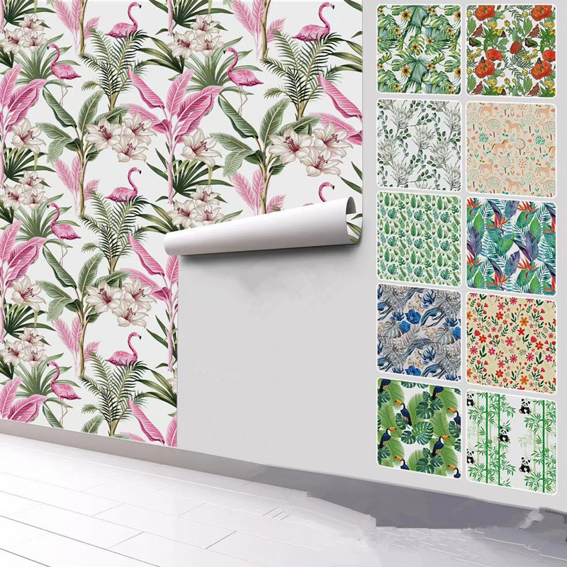 Matte feel wallpaper stickers roll for furnitures wall covering home decorations PVC Self-Adhesive wall paper