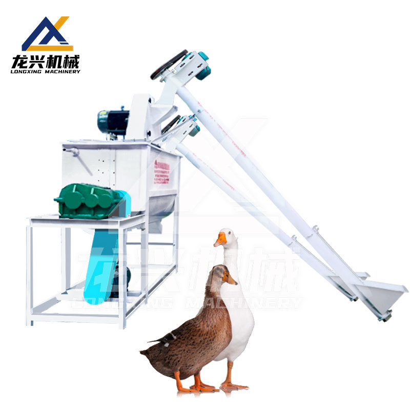 Ghana Hot Selling High Efficiency Maize Soybean Bran Poultry Feed Grinder And Mixer