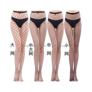 Factory Price Wholesale Long Stoking Purple Bodystocking Sexy Leopard Fishnet Stocking