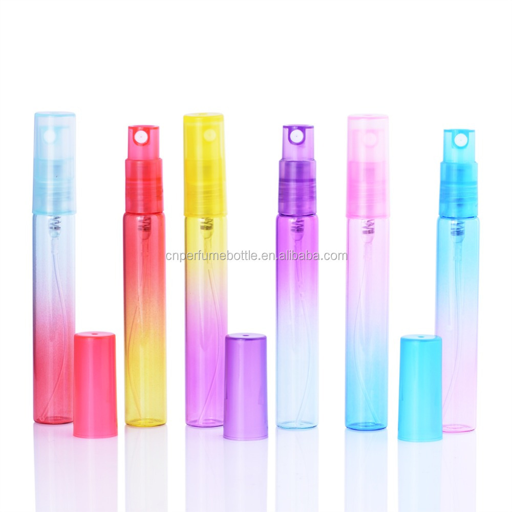 MUB 5ML 8ML Colorful Mini Spray Bottle &Rainbow Empty Pen Perfume Glass Perfume Atomizer/Pocket Spray Bottle