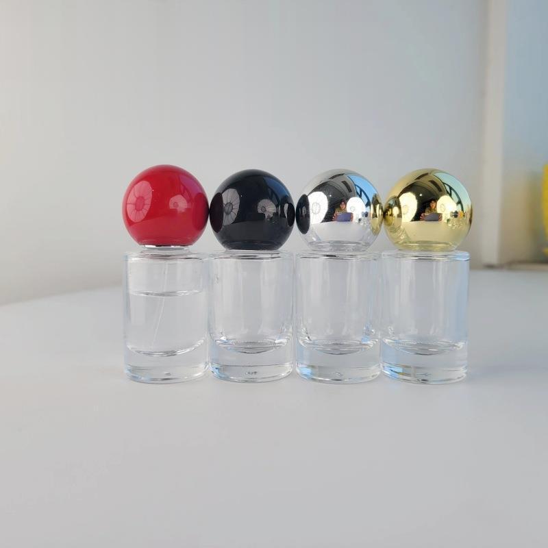 MUB Elegant Quality Thick 15ml Round Crimp Glass Perfume Bottle Easy Crimpless Parfum Bottle