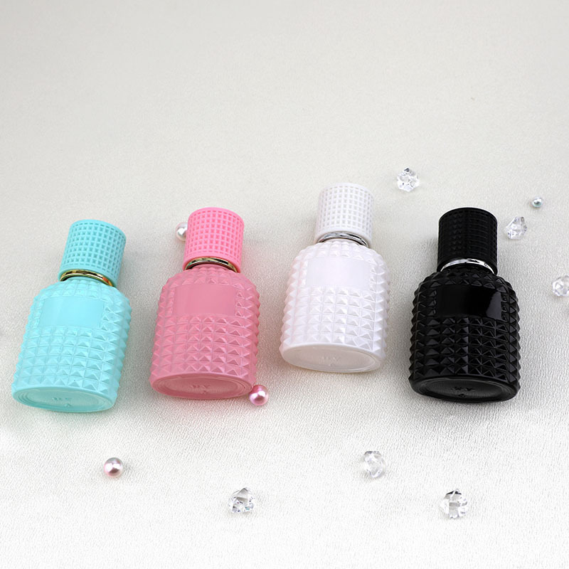 Colored 30ml Pineapple Shape Aluminum Atomizer Glass Perfume Spray Bottle