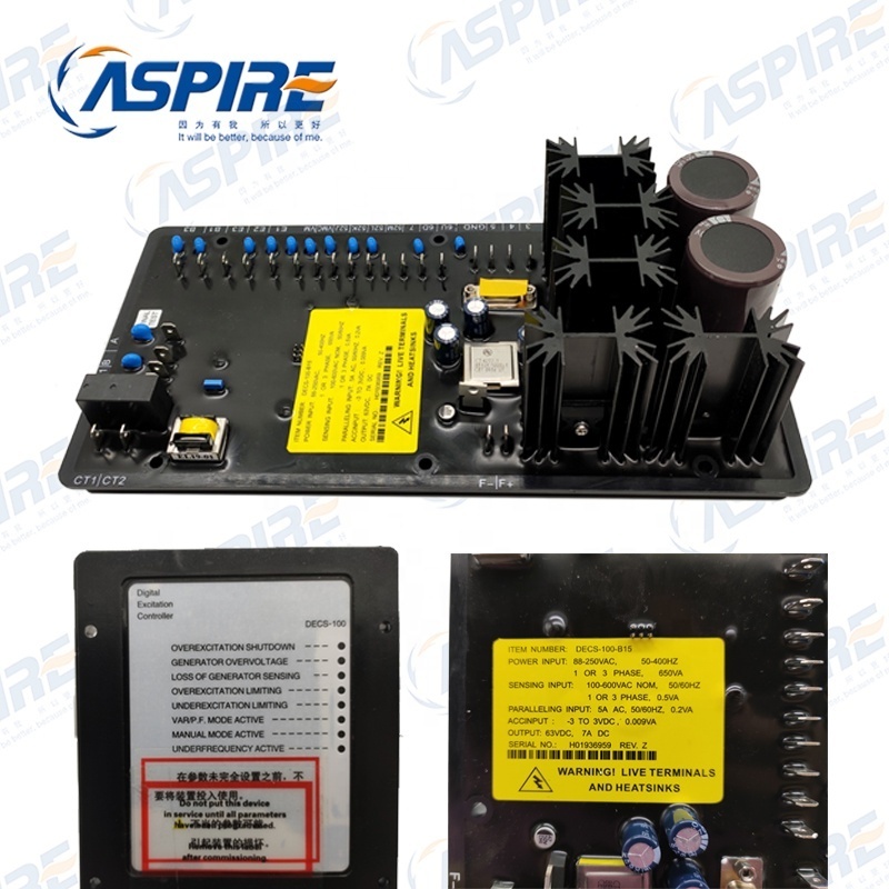 Aspire Best Quality  DECS-100 B15 Digital Excitation Control System DECS 100 B11 AVR DECS100 A11 A15 For Diesel Generator