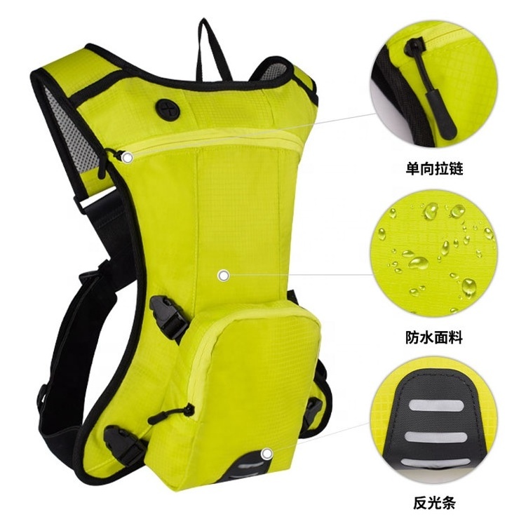 Wholesale Lightweight Water camping Hydration Back Pack Sport Hiking Running Bicycle Backpack With Water Bladder