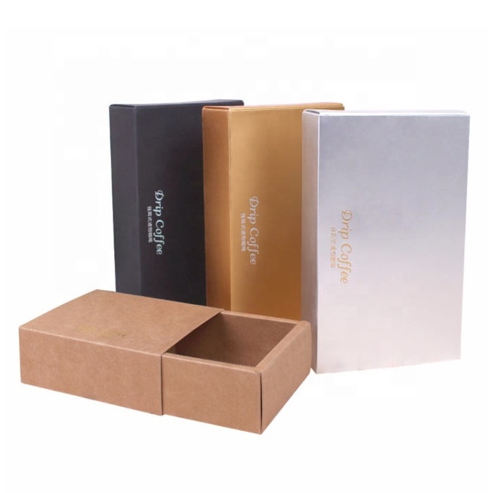 Eco-friendly Wholesale Folding 10pcs Drip Coffee Filter Paper Box For Packaging Hanging Ear Drip Coffee Sachet