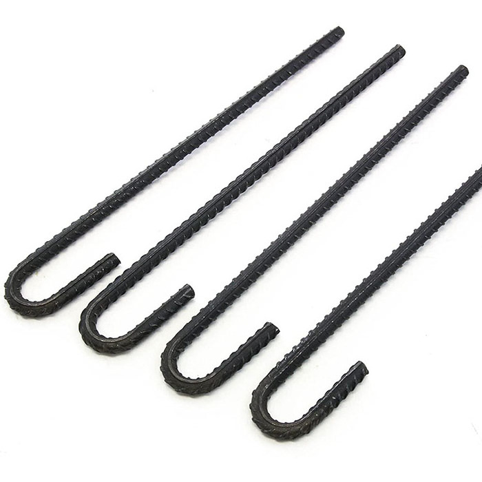 outdoor garden metal rebar fence tent stake swing set anchors fencing net ground spikes heavy duty metal rod holder spike anchor