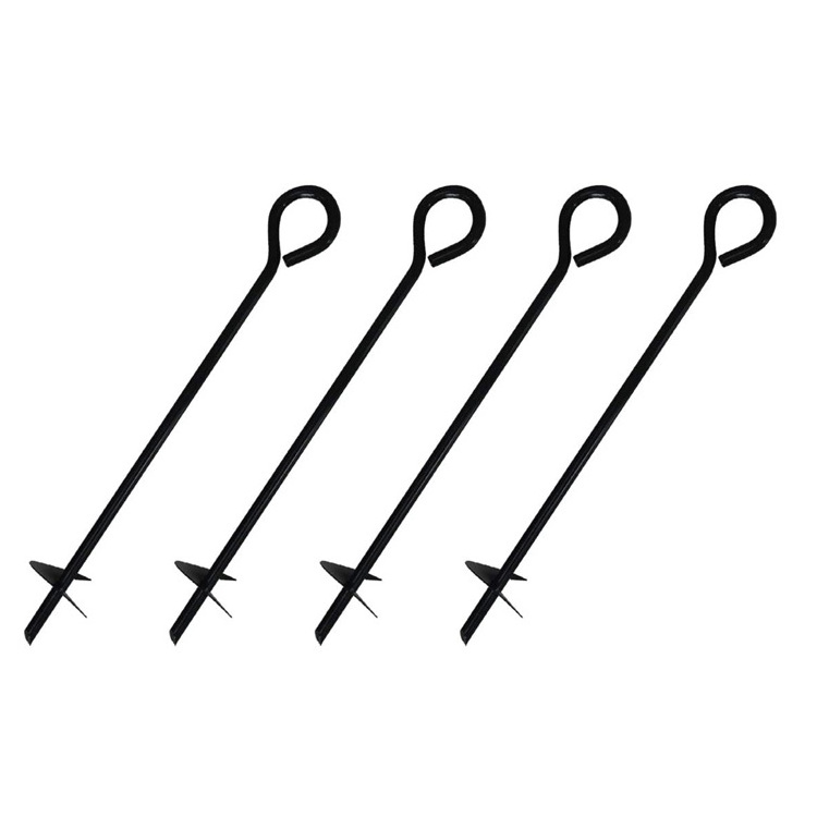 tent anchor bolt trampoline anchoring kit heavy duty swing stake anchors spiral stakes spike dog tie screw ground screws peg