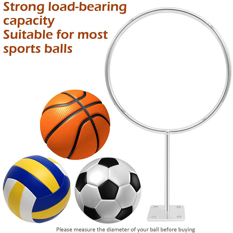 Rack Hooks Baseball Shelf Metal Basketball Wall Mounted Volleyball Bat Helmet Hanger Jacket Display Coats Sports Ball Holder