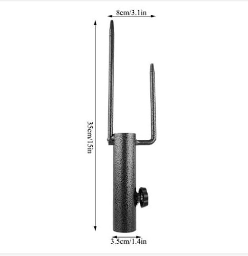 heavy duty bench sand umbrella steel anchor kit sands beaches wind proof firm inground umbrellas stands accessories holders