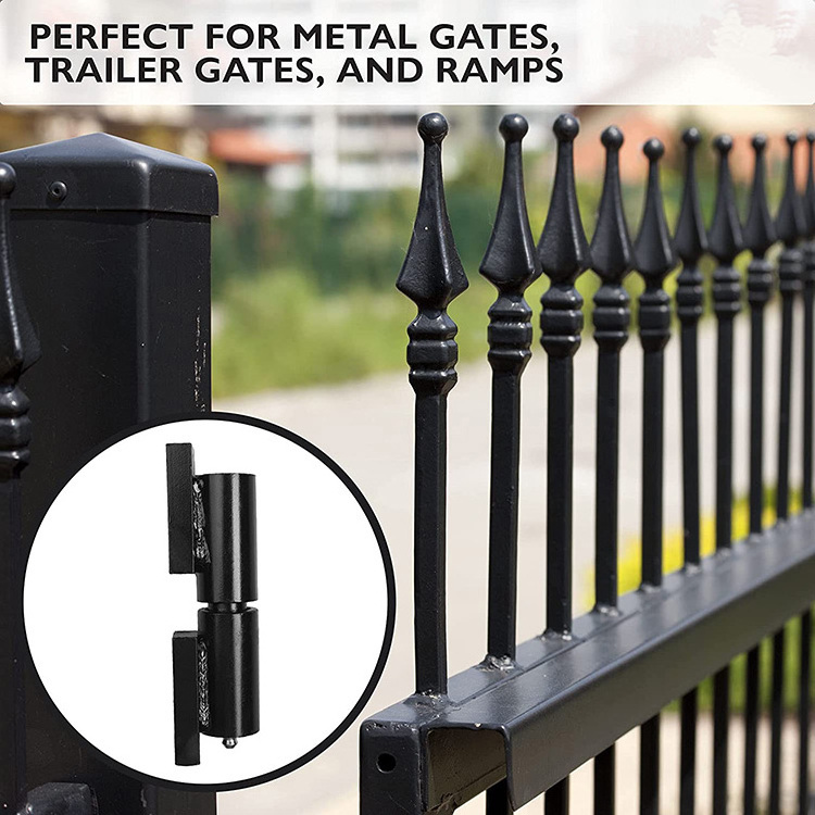 ball bearing matte black barrel assembly fence ramp hinges auto close grease fitting door stop welding heavy duty gate hinge