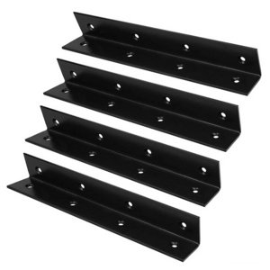 aluminum 45 degree shelves heavy duty black pergola frame kit metal extrusion hardware triangle slotted plant corner bracket