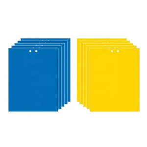 UV resistance yellow blue Glue Board for Insect Glue Trap for Flies Adhesive Sticky Traps