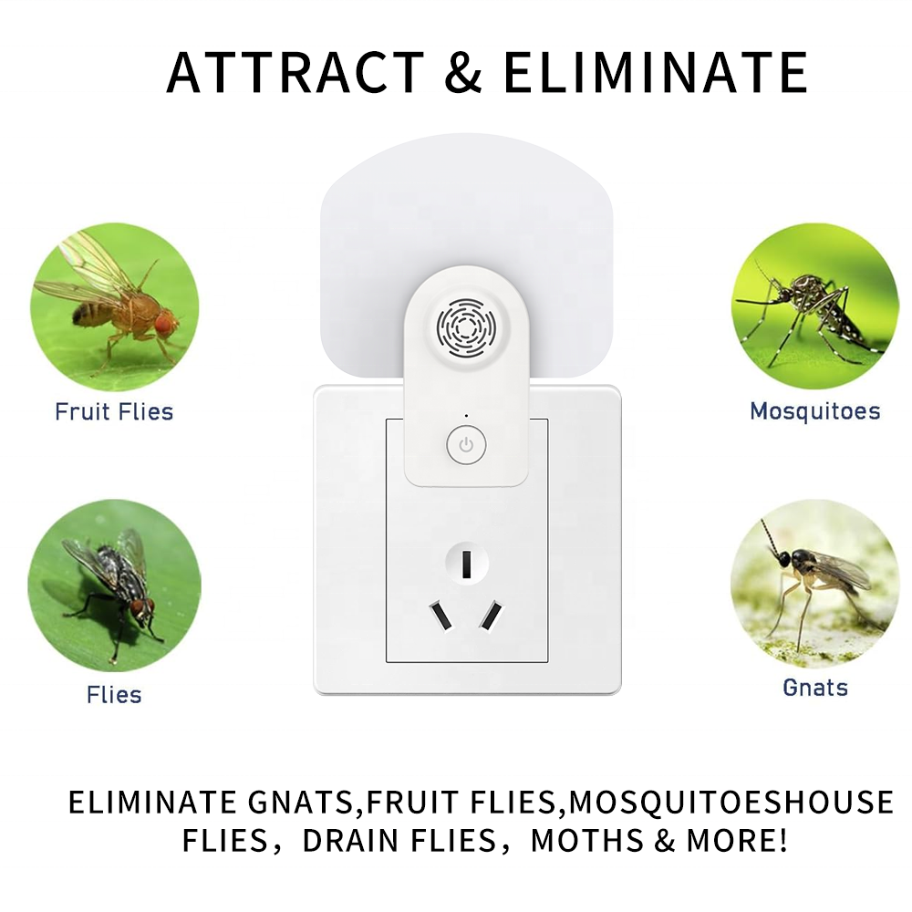 Household UV Light Mosquito Killer Lamp mosquito glue trap lamp  Insect light trap with Sticky Glue Board